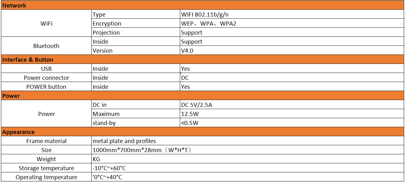 Smart Mirror KS-10.1B