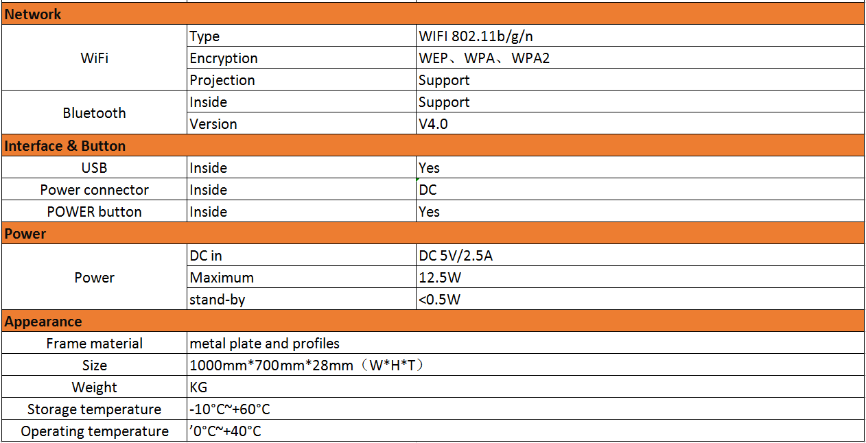 Smart Mirror KS-21.5C