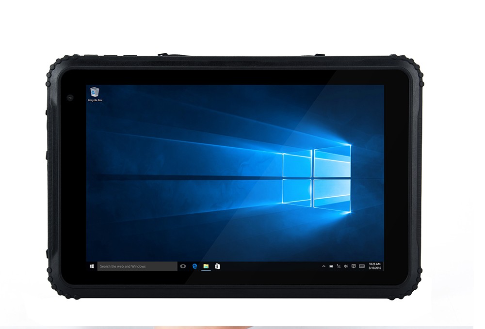 KS-188H Kinstone Rugged Tablet, 8 inch Windows 10 Rugged Tablet, 4G LTE, GPS, Water Resistance, 700nit Sunlight Readable, 7500mAh Battery, Dual Wi-Fi for Enterprise Work Field