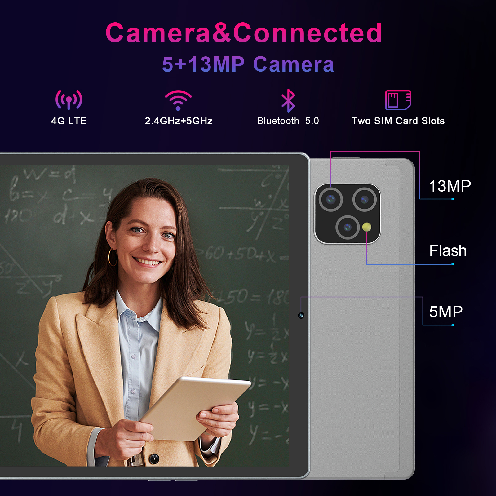 Kinstone 10.3/10.1 inch Tablet PC 7500mAh 4G LTE Octa-core Incell FHD BOE LCD 3GB/4GB/6GB+32GB/64GB/128GB