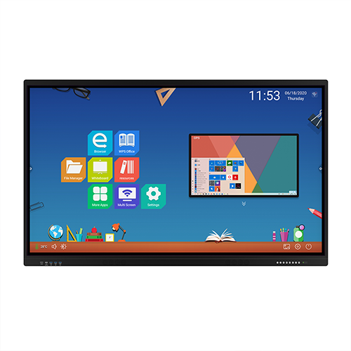 Kinstone 75 inch Interactive Whiteboard Educational Mobile Smart Board Panel