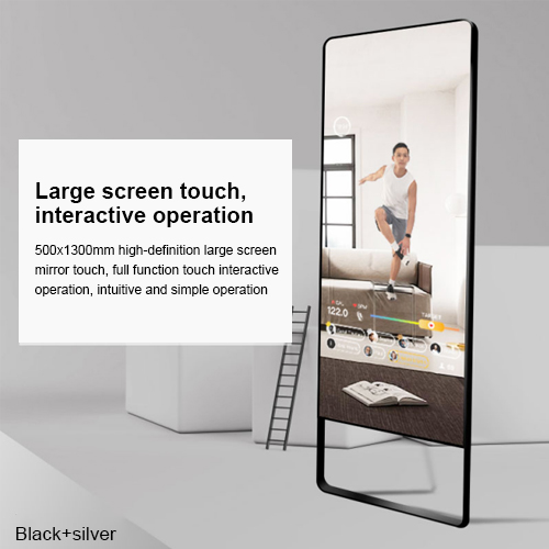 Kinstone Fitness Smart Mirror 43 Inch LCD Standalone type Fitness Mirror Device