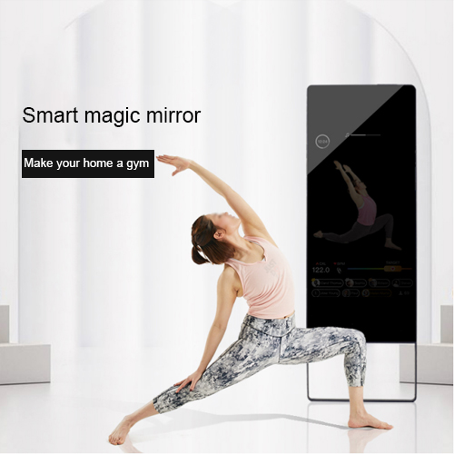 Kinstone Fitness Smart Mirror 43 Inch LCD Standalone type Fitness Mirror Device