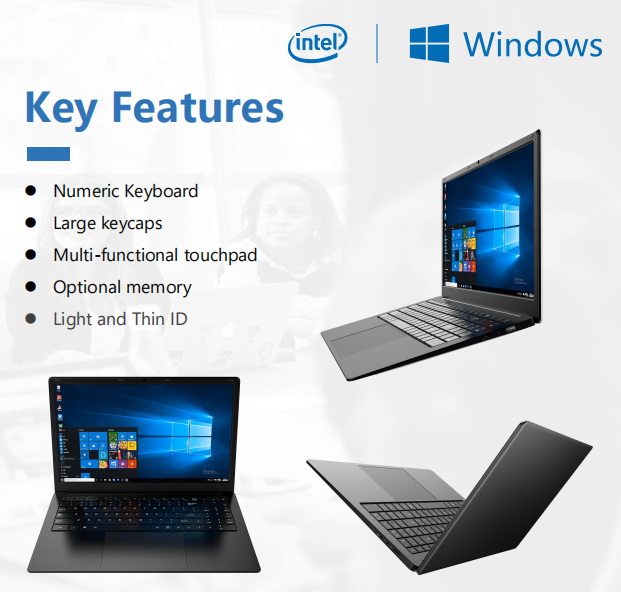 Kinstone NB-156NIB 15.6-inch 4+64G Business notebooks