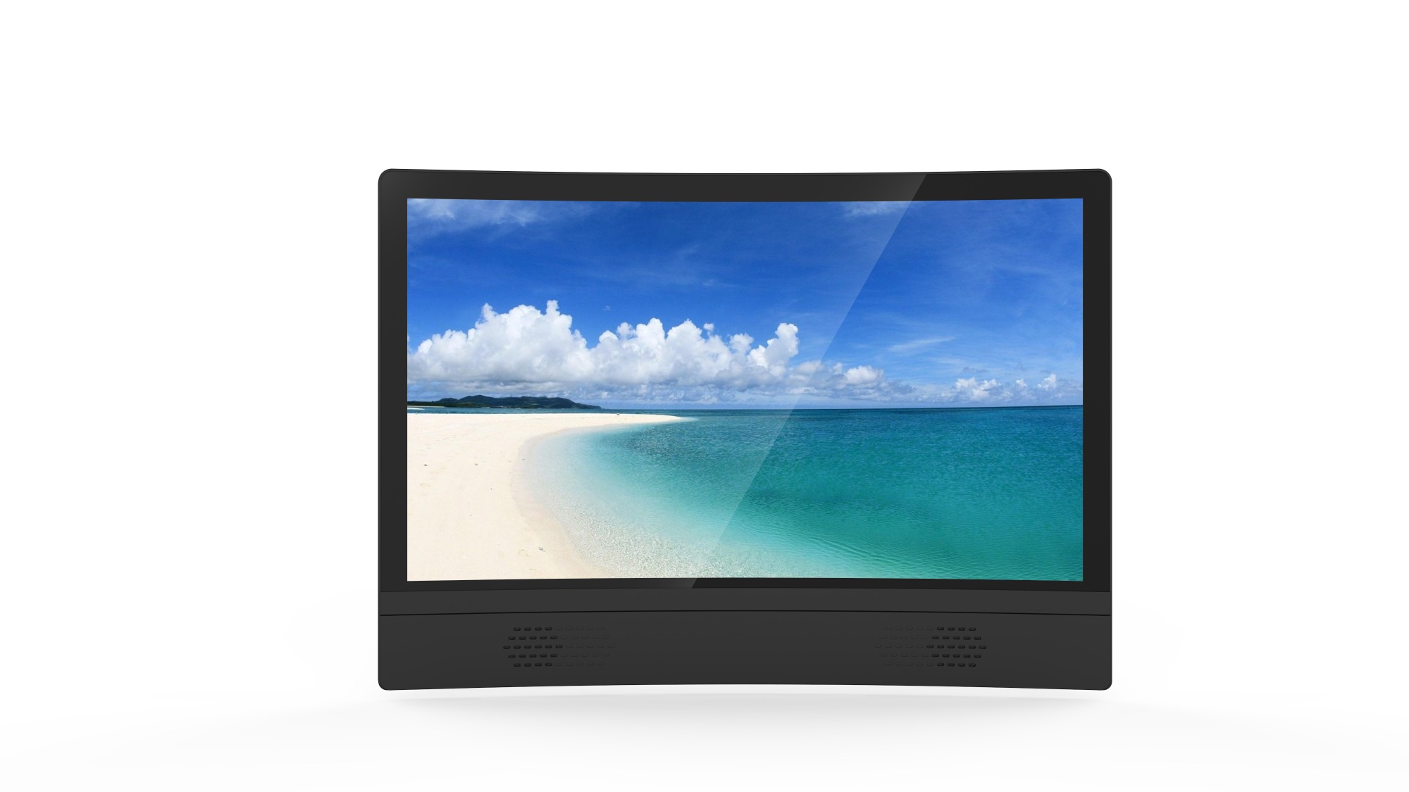 Kinstone 24 inch Curved Touchscreen Private model Fitness Advertising All in one