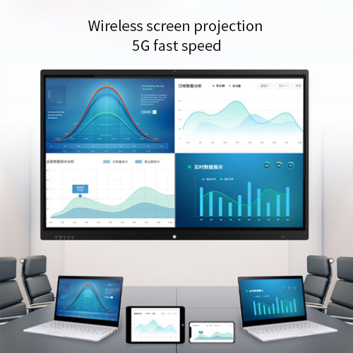 Kinstone 98 inch Touch AIO Interactive Flat Panel High Definition Videoconferencing System Video Conferencing Solution Video Conference Camera Computer PC