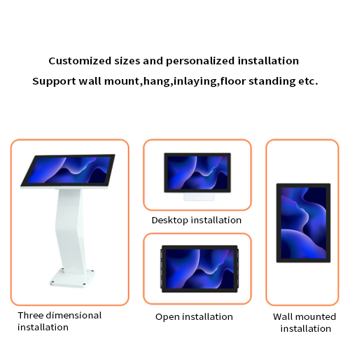 Kinstone 27 inch LCD Screen Professional live Video Broadcast Equipment Streaming Stand Advertising Display Machine