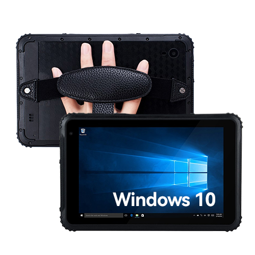 KS-188H Kinstone Rugged Tablet, 8 inch Windows 10 Rugged Tablet, 4G LTE, GPS, Water Resistance, 700nit Sunlight Readable, 7500mAh Battery, Dual Wi-Fi for Enterprise Work Field