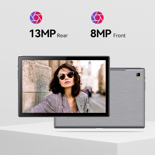 102TD-L Kinstone Android 12 Tablet, 4GB RAM 64GB ROM Tablet, 4G LTE Unlocked, Octa-Core, 8+13MP Camera, 1920*1200, BT 5.0, 2.4+5G WiFi, GPS