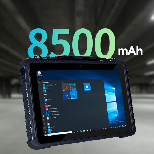 KS-116H Kinstone Rugged Tablet, 11.6 FHD Touch Outdoor-Readable, Windows 10, Intel Baytrail Z3735F Octa-Core Processor, 8500mAh Battery