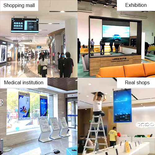 Kinstone 43 inch Wall Mount Desktop Digital Signage LCD Advertising Display