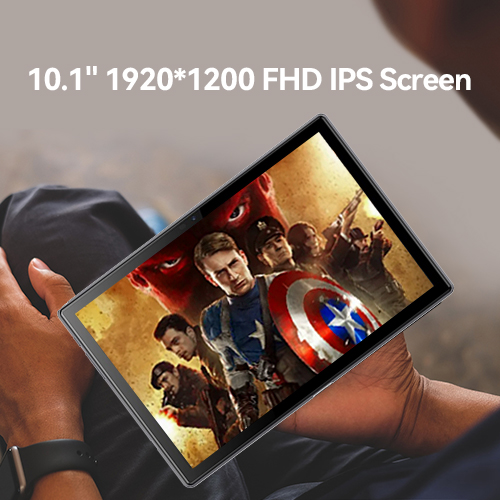 102SQ-L Kinstone 10.1 inch Android 12 Tablet, 3GB/4GB/6GB RAM 16GB/32GB/64GB/128GB ROM (up to 512GB), 4G LTE Octa-core FHD Display