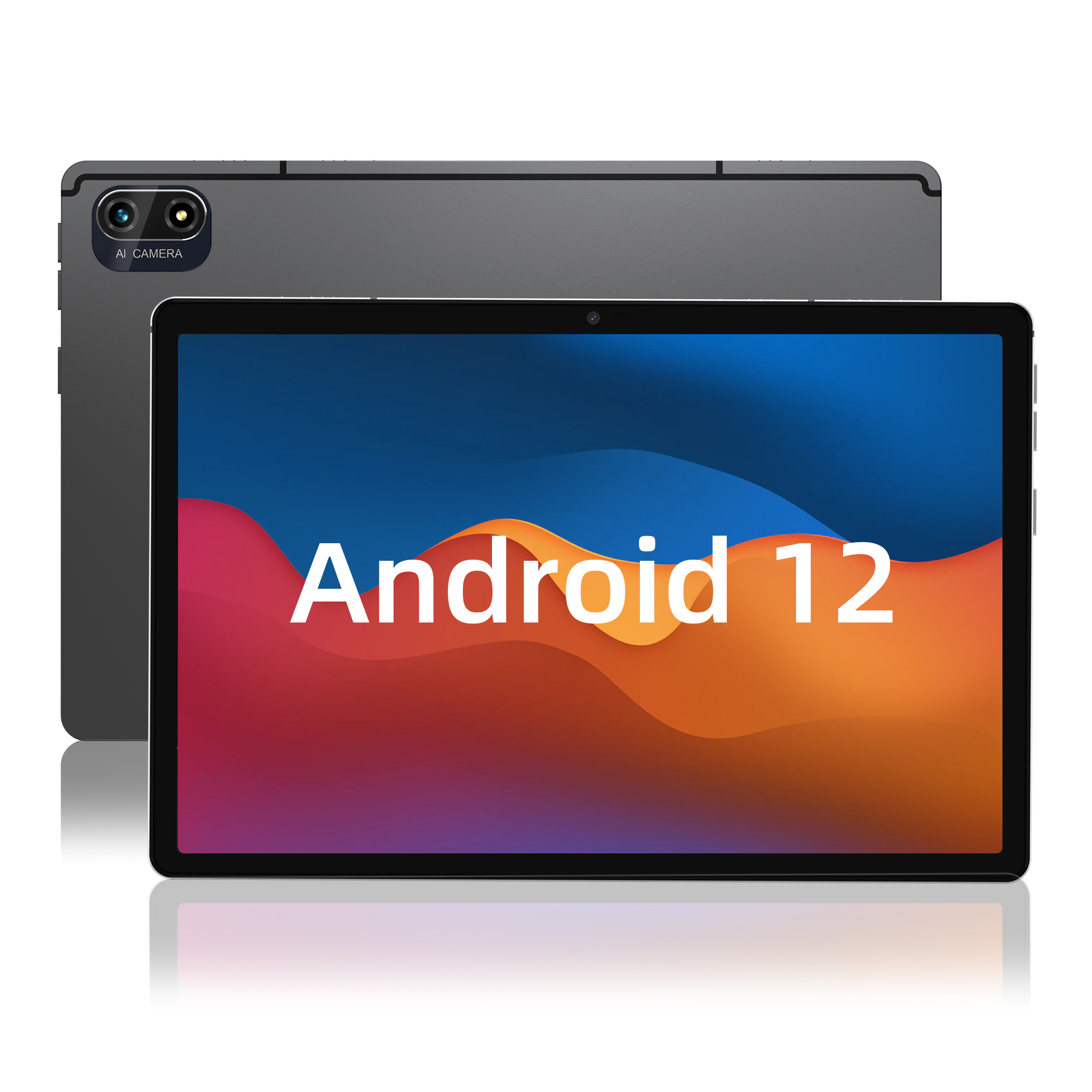 TAB-102MA Kinstone Android 12 Tablet 10.1 Inch, 8GB+128GB/256GB, 8000mAh 4G LTE, Upgraded Octa-core Gaming Tablet 2.0Ghz, 1920 x 1200 FHD IPS, 13MP Camera, 2.4G+5G WiFi, Bluetooth 5.0, GPS,Type-C