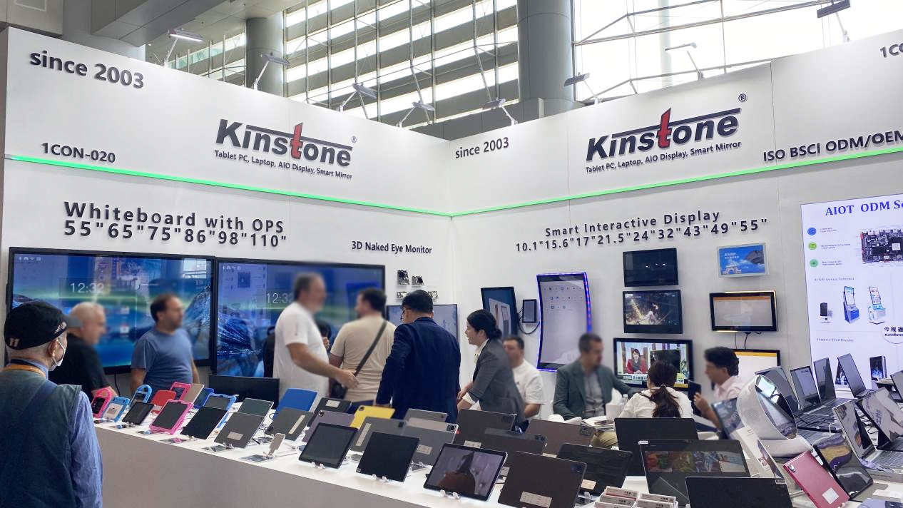 Shenzhen Kinstone Shines at the 2024 Taipei Computex, Fully Displaying Intelligent Digital and AI Interactive Display Technologies