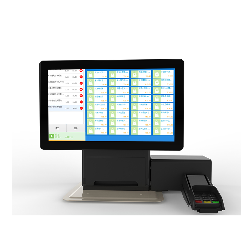 15.6" Kiosk Dual Screen Tabletop Machine