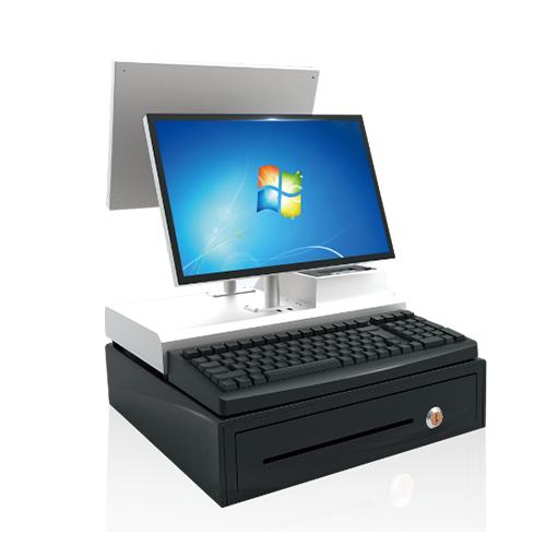 Touch the all-in-one machine to enhance the store's good cashier image