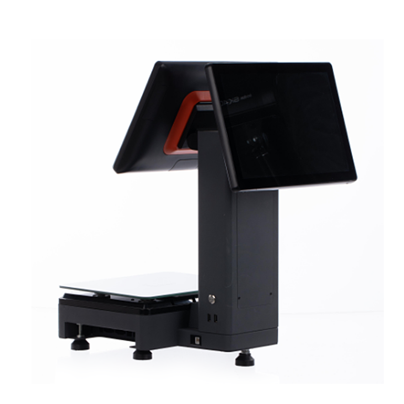 Touch the all-in-one machine to enhance the store's good cashier image