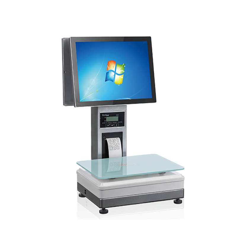 Touch the all-in-one machine to enhance the store's good cashier image