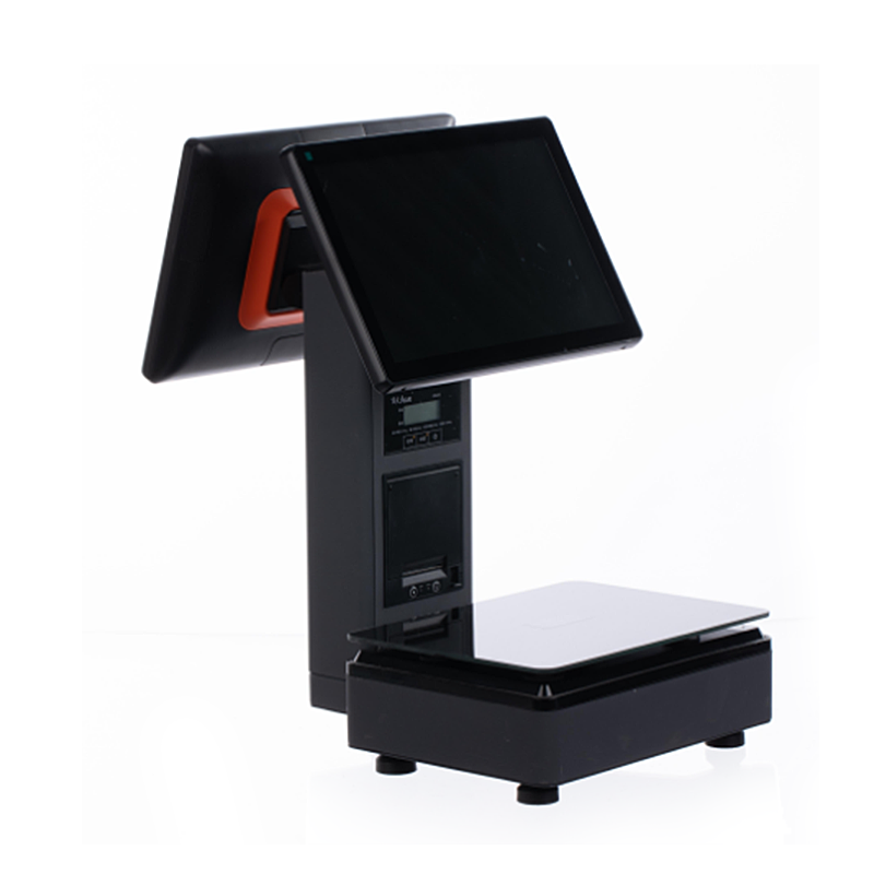 Touch the all-in-one machine to enhance the store's good cashier image